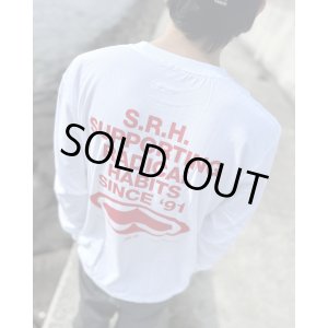画像3: Lサイズラスト1枚で終了 SRH / Since 91 長袖Tシャツ WHITE