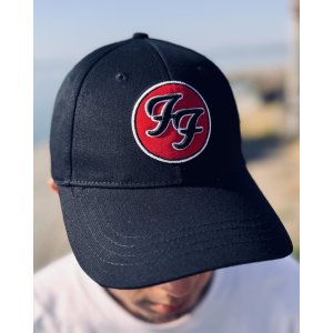 画像2: FOO FIGHTERS / FF Logo ベースボールキャップ BLACK