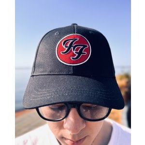 画像3: FOO FIGHTERS / FF Logo ベースボールキャップ BLACK