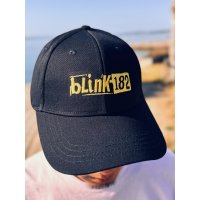 BLINK-182 / Modern Band Logo ベースボールキャップ BLACK