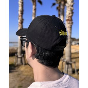 画像6: BLINK-182 / Yellow Six Arrow Smile ベースボールキャップ BLACK