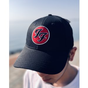 画像4: FOO FIGHTERS / FF Logo ベースボールキャップ BLACK