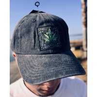 CYPRESS HILL / 420 Leaf ベースボールキャップ CHARCOAL