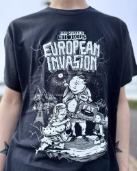 送料無料 FAT WRECK CHORDS / European Invasion Tシャツ