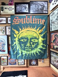 送料無料 25枚限定入荷 SUBLIME / Sublime Sun タペストリー ティール