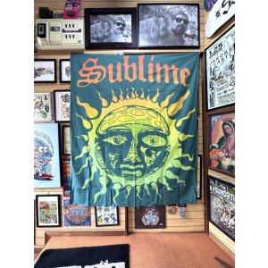 画像1: 送料無料 25枚限定入荷 SUBLIME / Sublime Sun タペストリー ティール