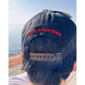 画像7: FOO FIGHTERS / FF Logo ベースボールキャップ BLACK