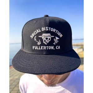 画像4: SOCIAL DISTORTION / Fullerton Skelly スナップバックキャップ BLACK