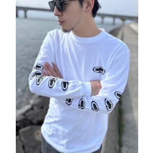 画像4: SRH / NEW SPADE CLASSIC SMALL LOGOS 長袖Tシャツ WHITE