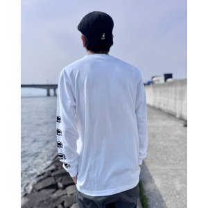 画像5: SRH / NEW SPADE CLASSIC SMALL LOGOS 長袖Tシャツ WHITE
