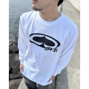 画像3: SRH / NEW SPADE CLASSIC 長袖Tシャツ WHITE