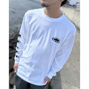 画像3: SRH / NEW SPADE CLASSIC SMALL LOGOS 長袖Tシャツ WHITE