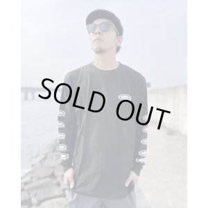 画像1: Lサイズラスト1枚で終了 SRH / NEW SPADE CLASSIC SMALL LOGOS 長袖Tシャツ BLACK