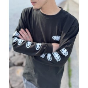 画像5: Lサイズラスト1枚で終了 SRH / NEW SPADE CLASSIC SMALL LOGOS 長袖Tシャツ BLACK