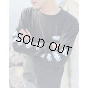 画像5: Lサイズラスト1枚で終了 SRH / NEW SPADE CLASSIC SMALL LOGOS 長袖Tシャツ BLACK
