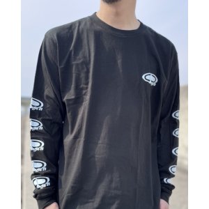 画像4: Lサイズラスト1枚で終了 SRH / NEW SPADE CLASSIC SMALL LOGOS 長袖Tシャツ BLACK