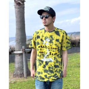 画像1: SUBLIME / Praying Skeleton (Wash Collection) Tシャツ