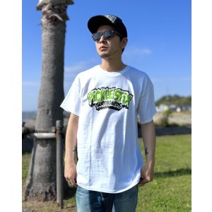画像7: 送料無料 BALL&CHAIN別注 PICKLE STIX SURFBOARDS / Biohazard Tシャツ ホワイト
