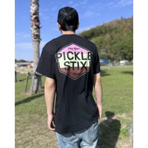 画像4: 送料無料 BALL&CHAIN別注 PICKLE STIX SURFBOARDS / Neapolitan Tシャツ ブラック