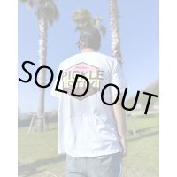スメリーさん直買い付けアイテム 送料無料 M、Lサイズのみ BALL&CHAIN別注 PICKLE STIX SURFBOARDS / Neapolitan Tシャツ ホワイト