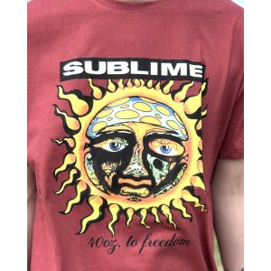 画像4: SUBLIME / 40oz To Freedom Tシャツ バーガンディー