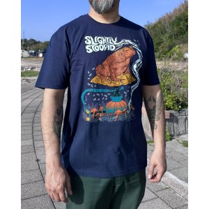 画像4: XL2枚のみの入荷 SLIGHTLY STOOPID / Smoking Toad Tシャツ ネイビー