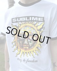 XLラスト1枚で終了 SUBLIME / 40oz To Freedom リンガーTシャツ