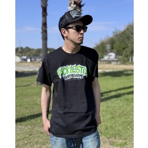 画像10: 送料無料 BALL&CHAIN別注 PICKLE STIX SURFBOARDS / Biohazard Tシャツ ブラック