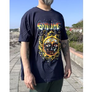 画像2: 2XL2枚のみの入荷 SUBLIME / Sun Solar Tシャツ ネイビー