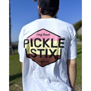 画像3: 送料無料 BALL&CHAIN別注 PICKLE STIX SURFBOARDS / Neapolitan Tシャツ ホワイト
