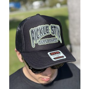 画像2: 送料無料 PICKLE STIX SURFBOARDS / Swamp Style Logo メッシュキャップ