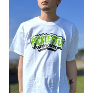 画像10: 送料無料 BALL&CHAIN別注 PICKLE STIX SURFBOARDS / Biohazard Tシャツ ホワイト