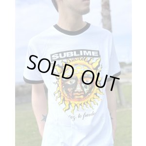 画像4: XLラスト1枚で終了 SUBLIME / 40oz To Freedom リンガーTシャツ