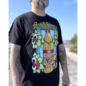 画像3: SUBLIME / 40 And Flowers Tシャツ チャコール