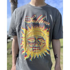 画像3: SUBLIME / 40oz Sun Tシャツ チャコールグレー