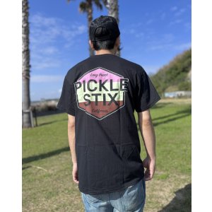 画像3: 送料無料 BALL&CHAIN別注 PICKLE STIX SURFBOARDS / Neapolitan Tシャツ ブラック