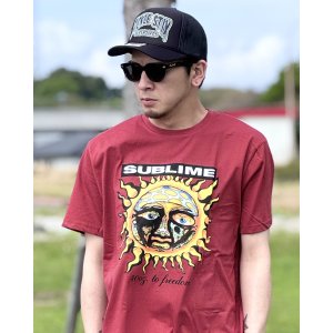 画像2: SUBLIME / 40oz To Freedom Tシャツ バーガンディー