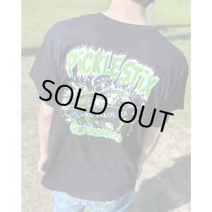 画像6: スメリーさん直買い付けアイテム 送料無料 Lサイズラスト1枚で終了 BALL&CHAIN別注 PICKLE STIX SURFBOARDS / Biohazard Tシャツ ブラック