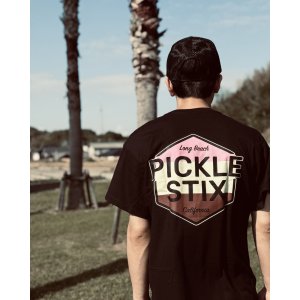画像2: 送料無料 BALL&CHAIN別注 PICKLE STIX SURFBOARDS / Neapolitan Tシャツ ブラック