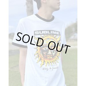 画像5: XLラスト1枚で終了 SUBLIME / 40oz To Freedom リンガーTシャツ