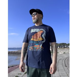 画像1: XL2枚のみの入荷 SLIGHTLY STOOPID / Smoking Toad Tシャツ ネイビー