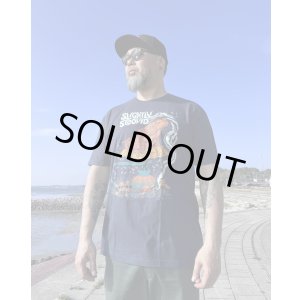 画像2: XLラスト1枚で終了 SLIGHTLY STOOPID / Smoking Toad Tシャツ ネイビー