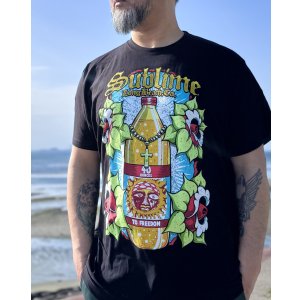 画像4: SUBLIME / 40 And Flowers Tシャツ チャコール