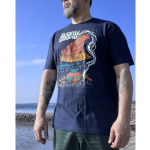画像3: XL2枚のみの入荷 SLIGHTLY STOOPID / Smoking Toad Tシャツ ネイビー