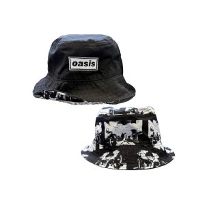画像10: 送料無料 結成35周年 ツアー会場限定 OASIS / Decca Logo - Definitely Maybe リバーシブルバケットハット