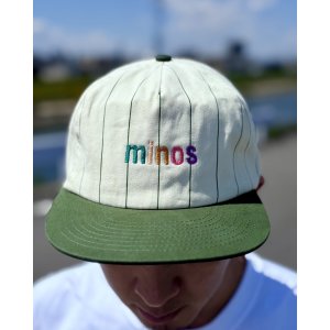 画像4: 送料無料 minos / Pinstripe Cap グリーン
