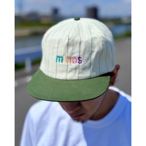 画像3: 送料無料 minos / Pinstripe Cap グリーン