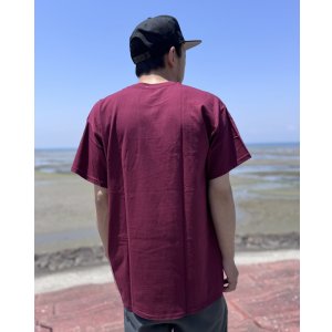 画像5: "OPIE ORTIZ x BALL&CHAIN" / Memories コラボTシャツ バーガンディー