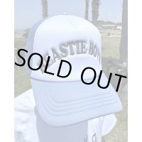 ラスト1枚で終了 BEASTIE BOYS / Text Logo メッシュキャップ ブルー