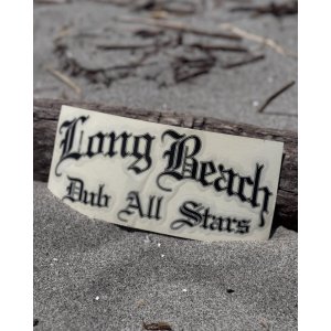 画像1: LONGBEACH DUB ALLSTARS / カッティングステッカー ブラック